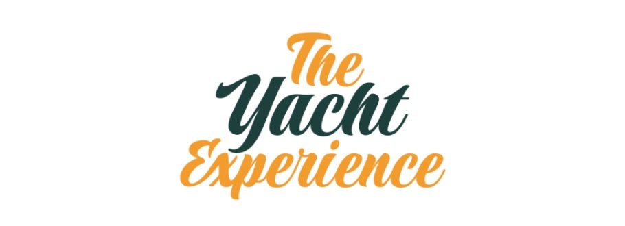 The Yacht Experience logo on a white banner