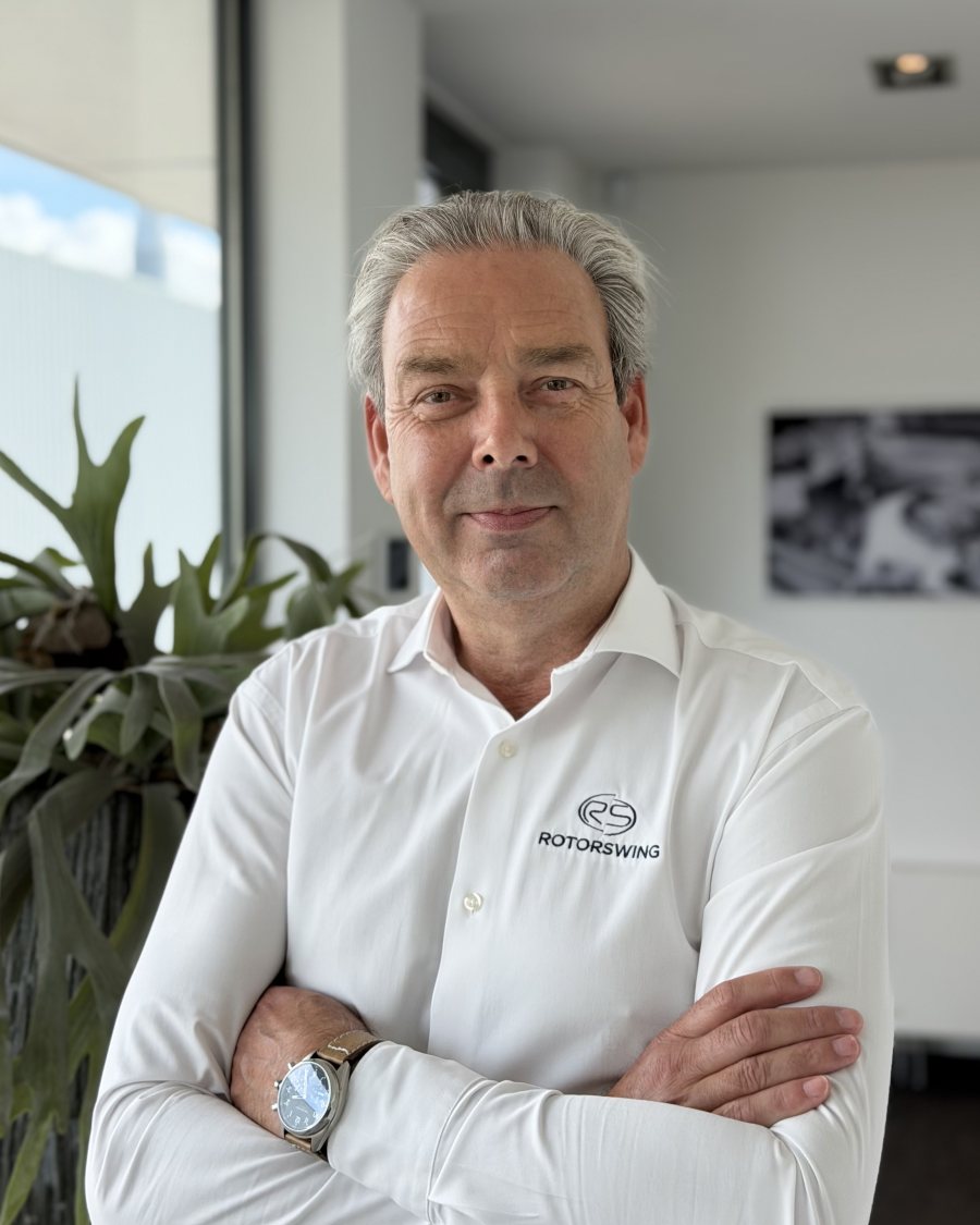 Marc Wachelder, General Manager and Sales Manager of RotorSwing
