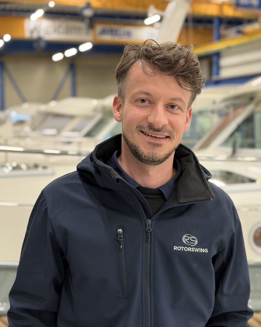 Maurik Schoutrop, Service & Technology at RotorSwing